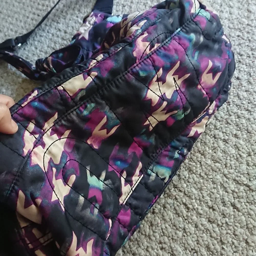 Marc By Marc Jacobs Core Pretty Elizababy Shoulder Diaper Bag - purple and muti